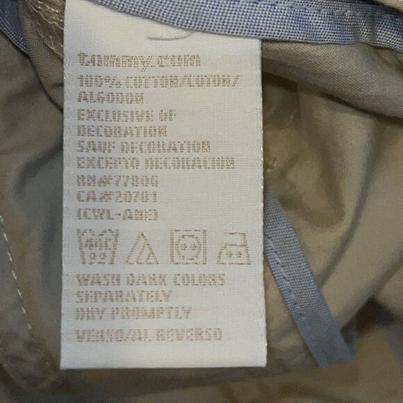 Tommy Hilfiger Cropped Low Rise Women’s Sz 10 Convertible Roll Up Tan Cargo - Picture 14 of 14